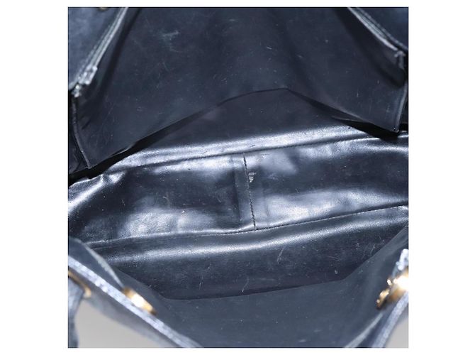 CHANEL COCO Borsa Tote in Pelle Caviar Nera Oro CC Auth bs20388 Nero D'oro - vista 14