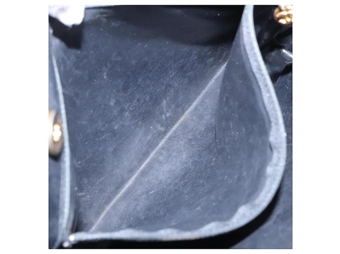 CHANEL COCO Borsa Tote in Pelle Caviar Nera Oro CC Auth bs20388 Nero D'oro - vista 18
