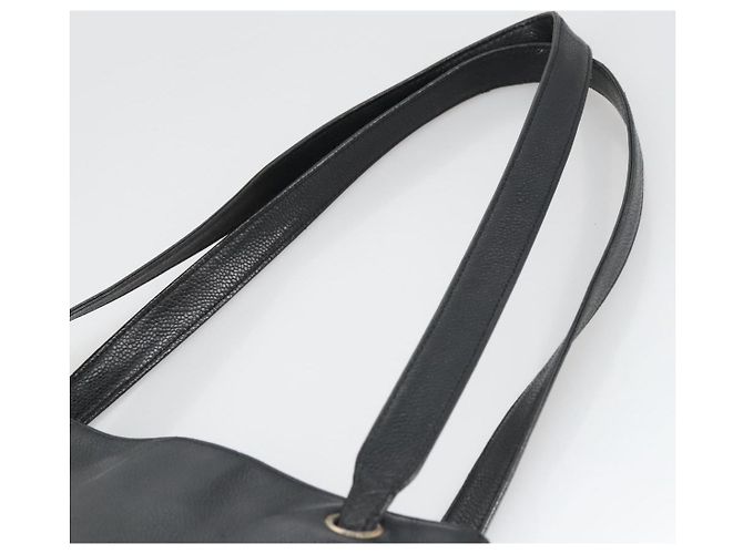 CHANEL COCO Borsa Tote in Pelle Caviar Nera Oro CC Auth bs20388 Nero D'oro - vista 8