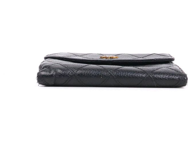 CHANEL - Borsa in pelle caviar nera di Chanel Nero - vista 3