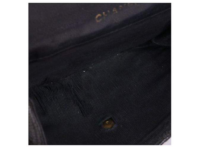 CHANEL - Borsa in pelle caviar nera di Chanel Nero - vista 5
