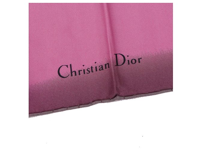 DIOR - Dior 90 Schal aus lila Seide - Ansicht 2