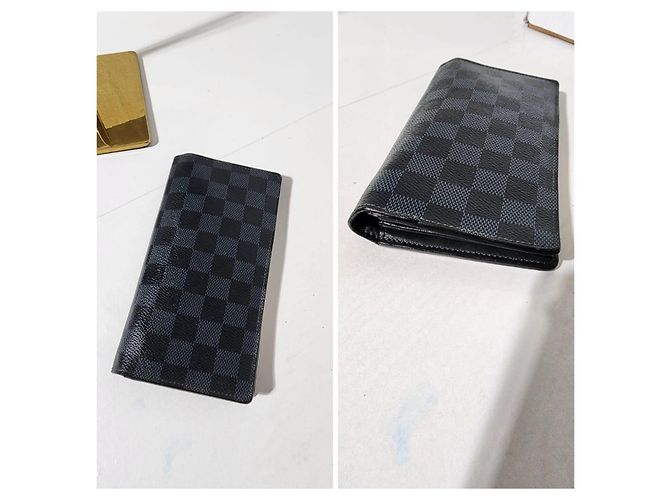 Brazza Geldbörse Damier Infini Louis Vuitton 2013 Grau/Schwarz - Ansicht 15