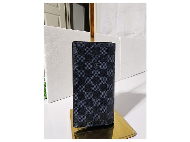 Brazza Geldbörse Damier Infini Louis Vuitton 2013 Grau/Schwarz - Ansicht 2