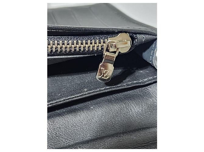 Brazza Geldbörse Damier Infini Louis Vuitton 2013 Grau/Schwarz - Ansicht 8