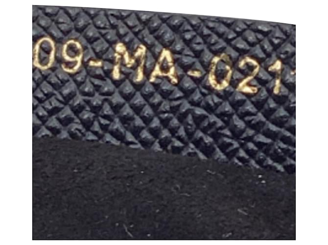 Borsa Saddle Mini Dior in pelle nera Nero - vista 9