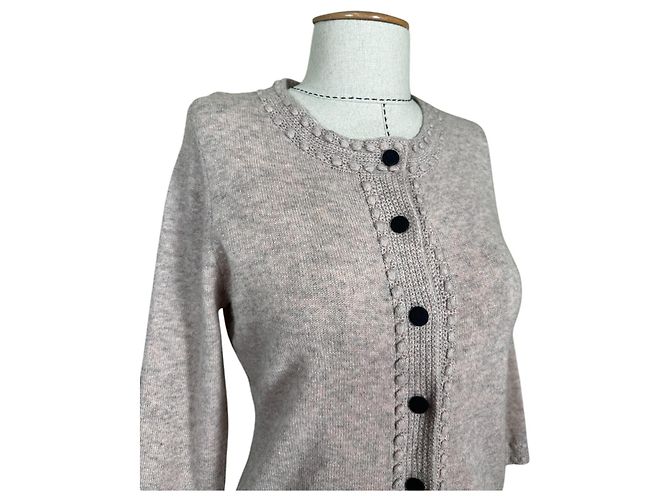 Autre Marque Kaschmir Cardigan Rosa Pink - Ansicht 2