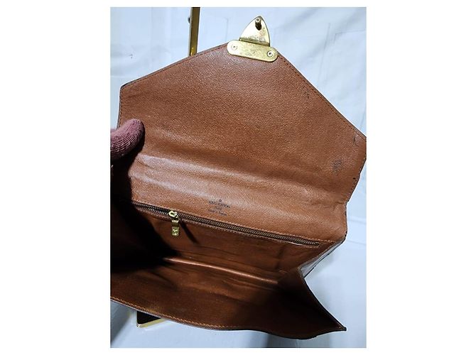 Borsa a mano Monceau Monogram LOUIS VUITTON marrone - vista 11