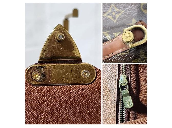 Borsa a mano Monceau Monogram LOUIS VUITTON marrone - vista 5