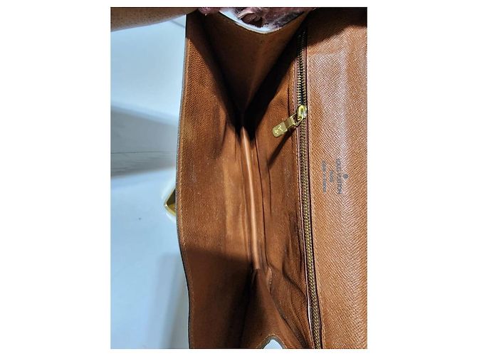 Borsa a mano Monceau Monogram LOUIS VUITTON marrone - vista 9