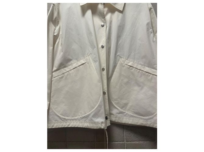 Jil Sander Logo Jacke Schwarz Aus weiß - Ansicht 5