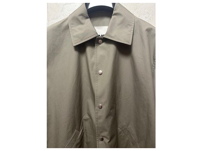 Giacca con logo Jil Sander Nero Verde oliva - vista 5