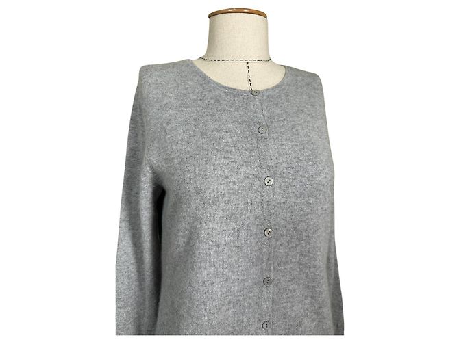 Autre Marque Yorn Cardigan aus Kaschmir Grau - Ansicht 2