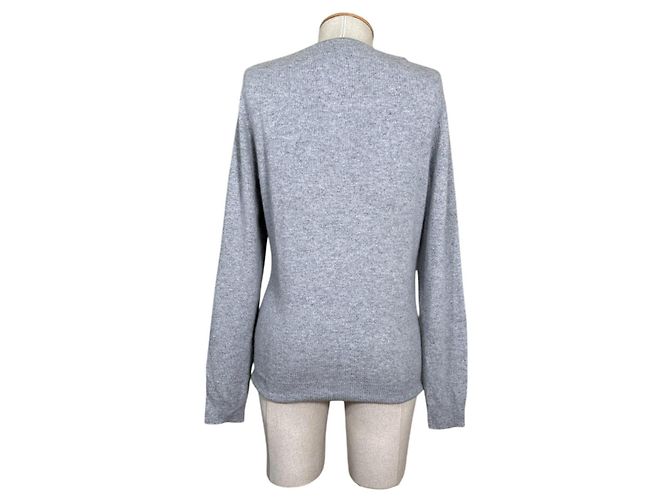 Autre Marque Yorn Cardigan aus Kaschmir Grau - Ansicht 4