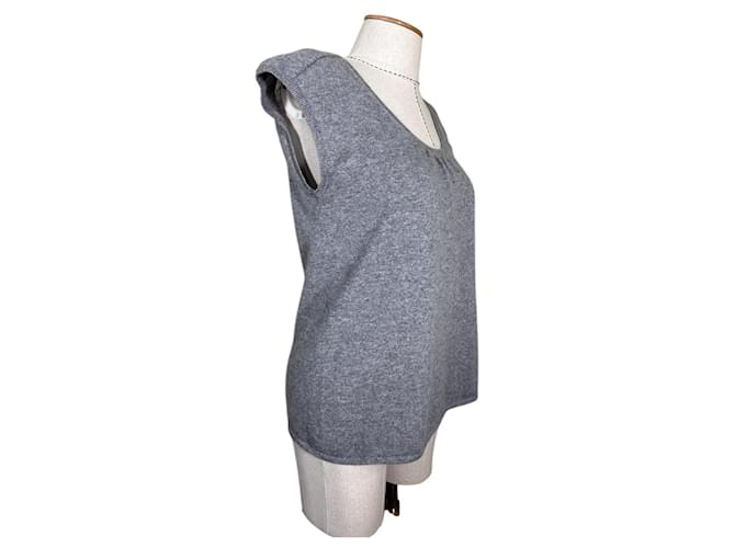 FTC Kaschmir Tanktop Grau Größe L - Ansicht 3