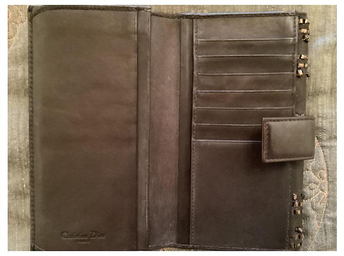 Cartera Dior de cuero marrón Castaño - vista 4