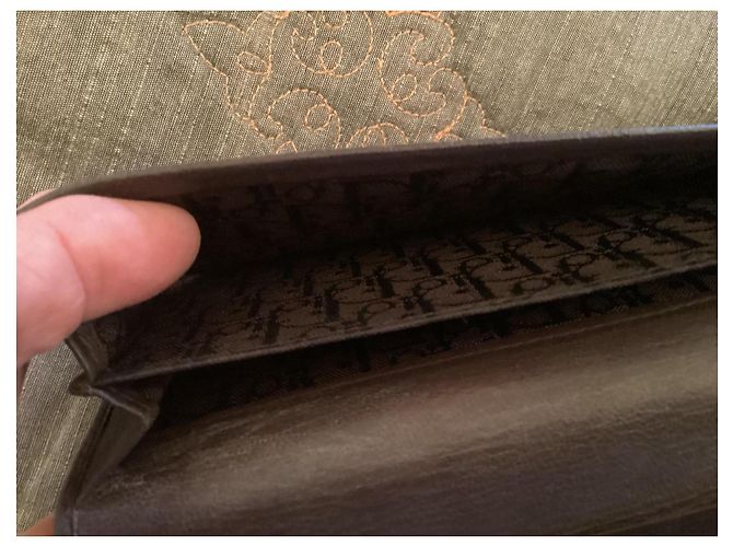 Cartera Dior de cuero marrón Castaño - vista 7