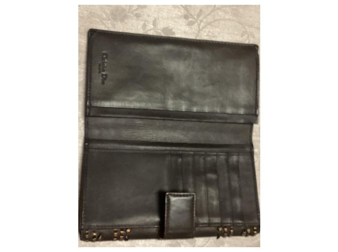 Cartera Dior de cuero marrón Castaño - vista 9