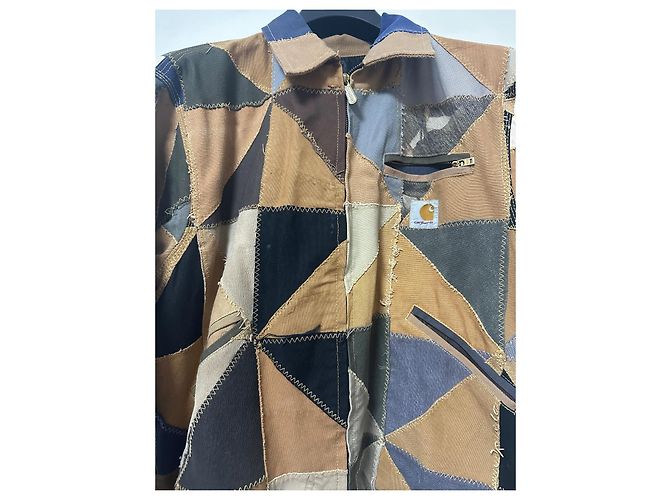 Autre Marque Giacca Detroit Patchwork Carhartt Multicolore - vista 2