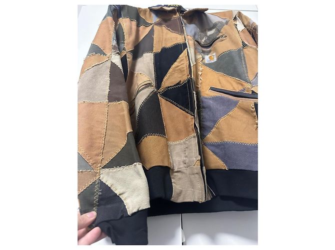 Autre Marque Giacca Detroit Patchwork Carhartt Multicolore - vista 6