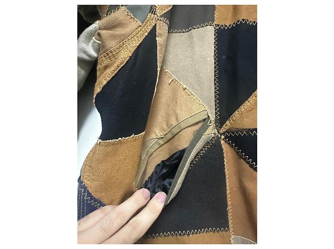 Autre Marque Giacca Detroit Patchwork Carhartt Multicolore - vista 7