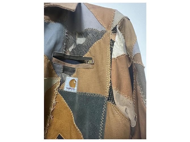 Autre Marque Giacca Detroit Patchwork Carhartt Multicolore - vista 8