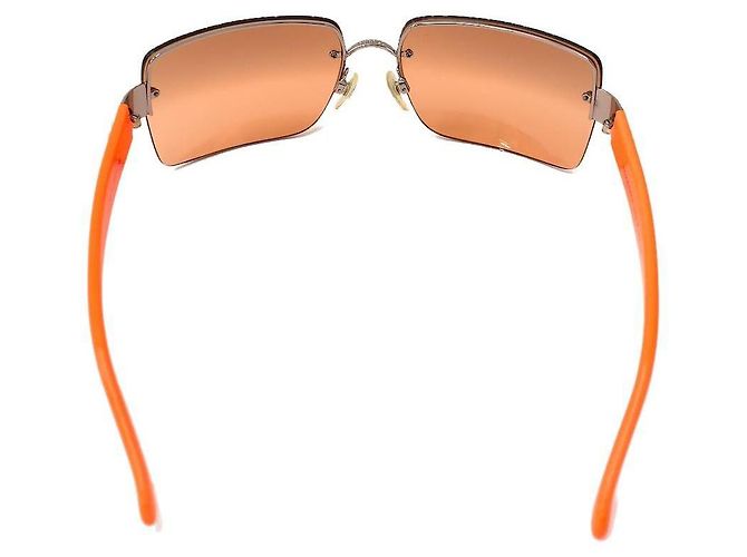 Gafas de sol Chanel Naranja de plástico - vista 3