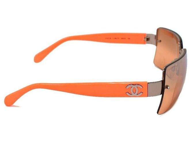 Gafas de sol Chanel Naranja de plástico - vista 5