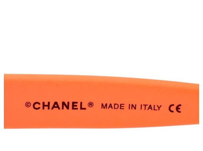 Gafas de sol Chanel Naranja de plástico - vista 7