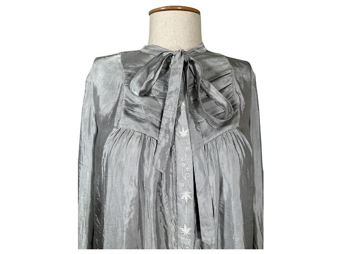 Zadig & Voltaire Therable Hemd Grau Metallic Metallisch - Ansicht 2