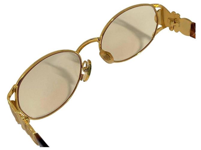 Fendi Sonnenbrille Gold Golden - Ansicht 6
