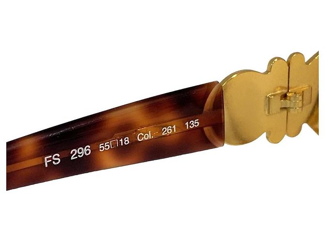 Fendi Sonnenbrille Gold Golden - Ansicht 8