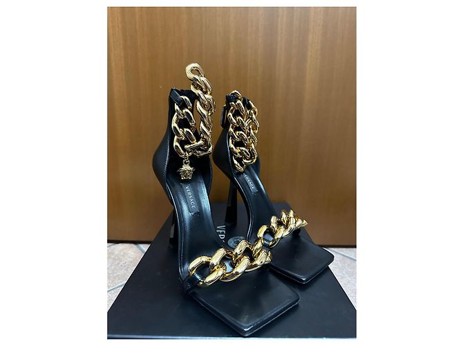 Sandalias de Cadena Medusa de Versace - vista 2