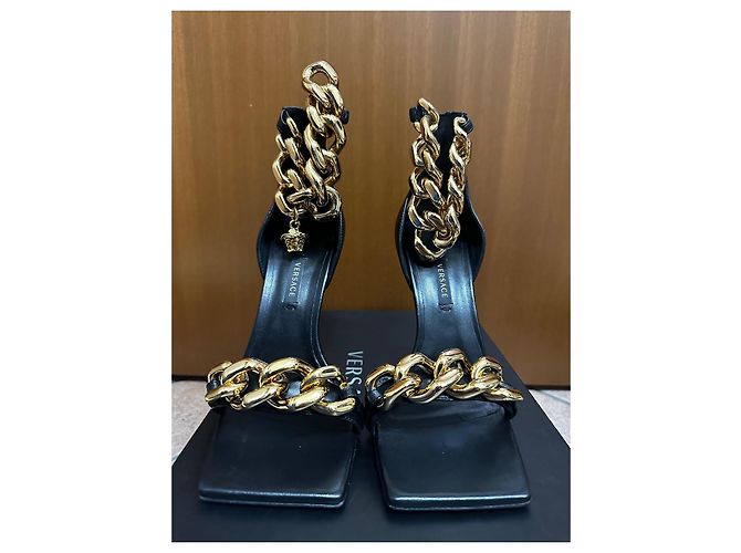Sandalias de Cadena Medusa de Versace - vista 4