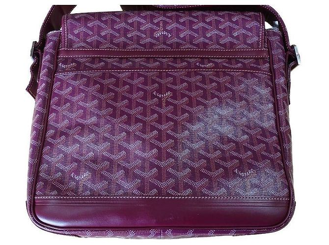 Borsa Goyard Grand Bleu Viola in Pelle Porpora Viola scuro - vista 3