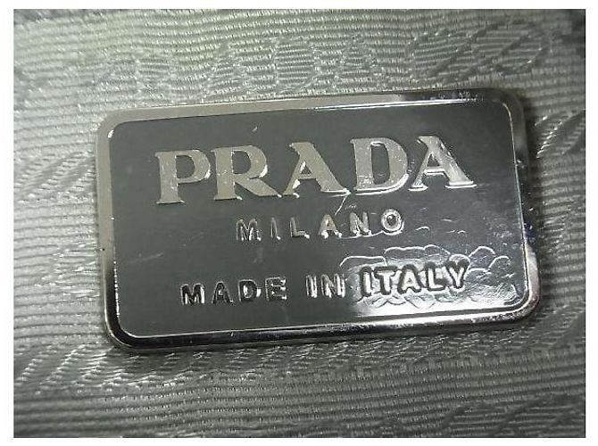 Borsa da viaggio Prada in nylon rosa - vista 8