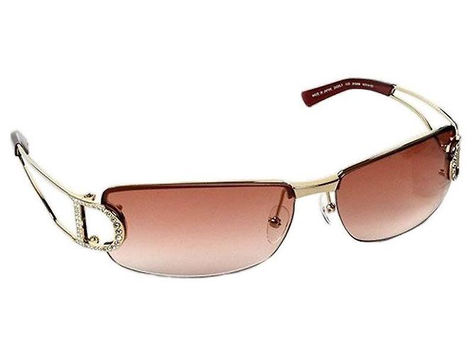 Occhiali da sole Christian Dior Rosso Oro D'oro - vista 2