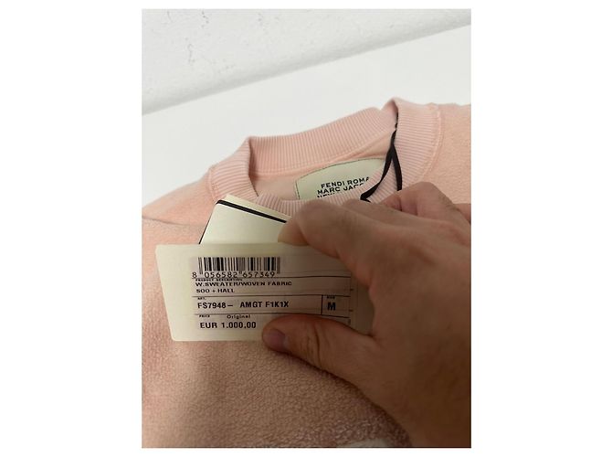 Sudadera Fendi de Marc Jacobs Blanco Melocotón - vista 4
