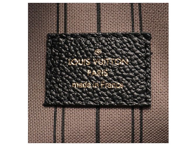 Borsa Louis Vuitton Pochette Metis MM Monogram Noir Nero - vista 4