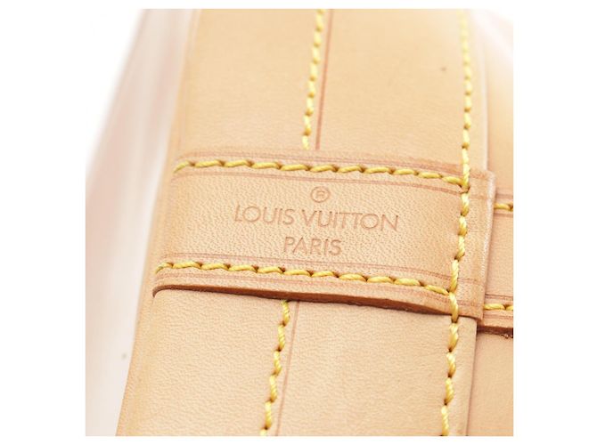 Louis Vuitton Noe Nomade Leather Shoulder Bag Beige - view 4