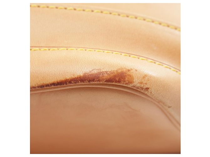 Louis Vuitton Noe Nomade Leather Shoulder Bag Beige - view 6