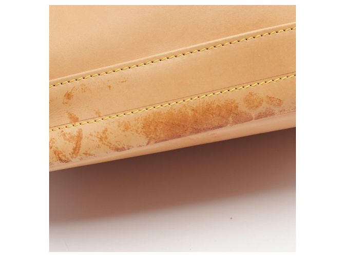 Louis Vuitton Noe Nomade Leather Shoulder Bag Beige - view 7