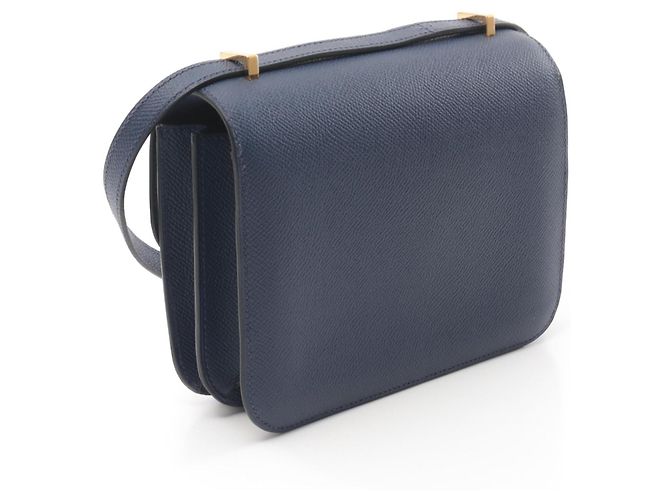 Hermès Hermes Constance 3 Mini Shoulder Bag Navy Blue - view 2
