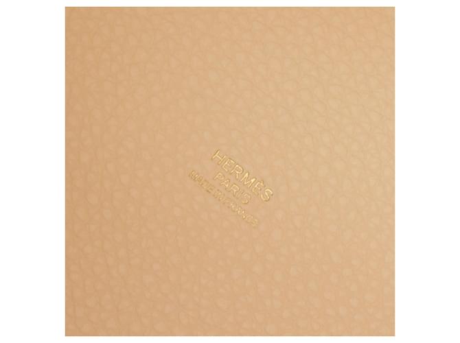 Hermès Sac à main Hermes Picotin Lock MM Blanc - vue 4