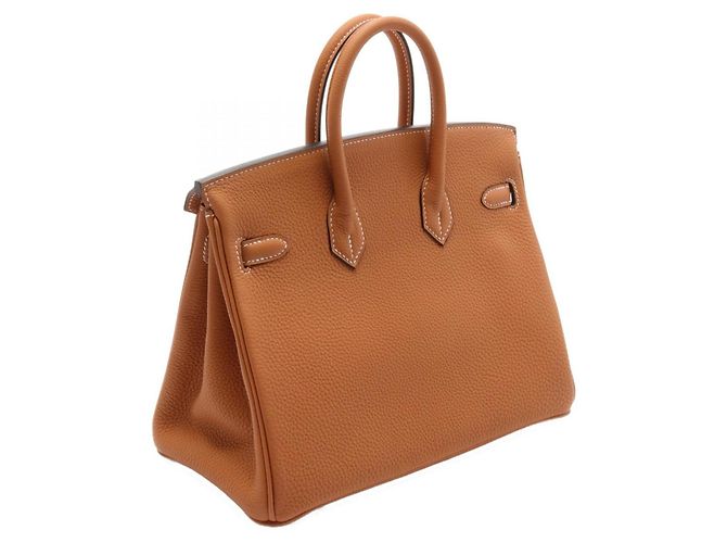 Hermès Sac à main Hermes Birkin 25 Togo Marron - vue 2
