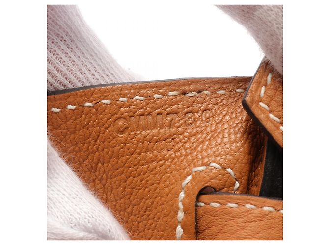 Hermès Sac à main Hermes Birkin 25 Togo Marron - vue 5