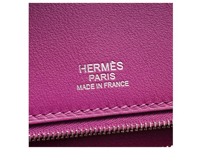 Hermès Sac à main Hermes Birkin 30 Gillies Anemone Violet - vue 4