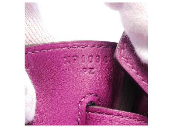 Hermès Sac à main Hermes Birkin 30 Gillies Anemone Violet - vue 5