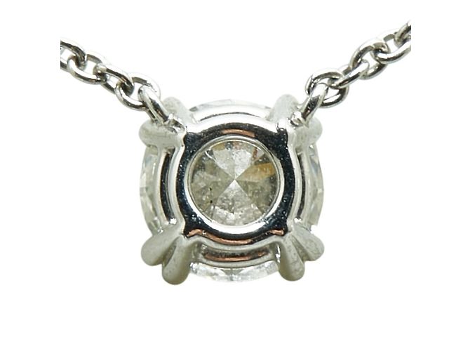 Collana solitaria con taglio rotondo Harry Winston - vista 3