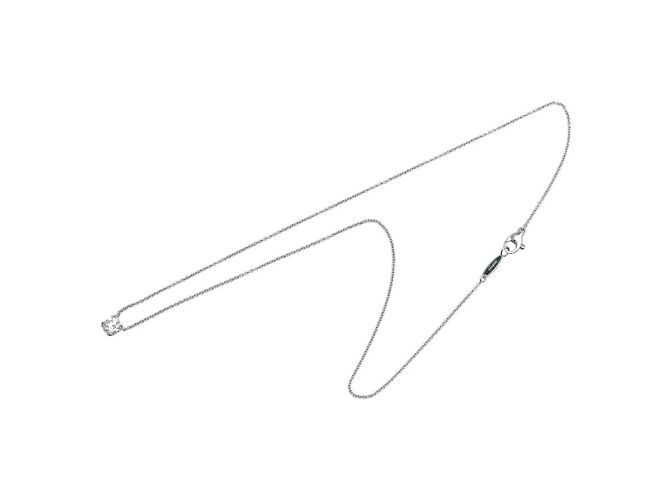 Collana solitaria con taglio rotondo Harry Winston - vista 4
